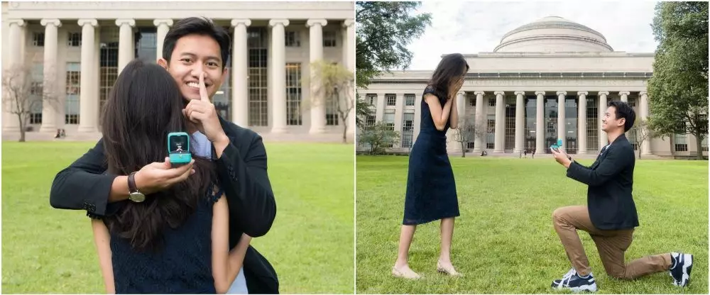 cara seleb lamar kekasih ini unik © berbagai sumber