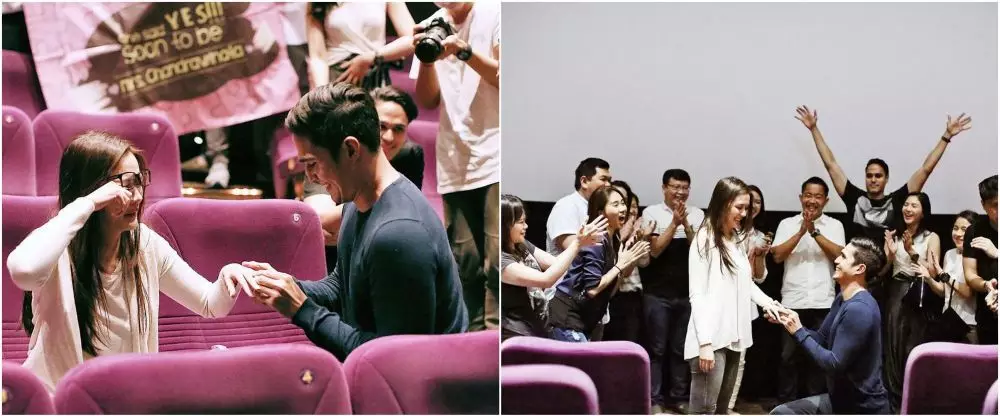 cara seleb lamar kekasih ini unik © berbagai sumber