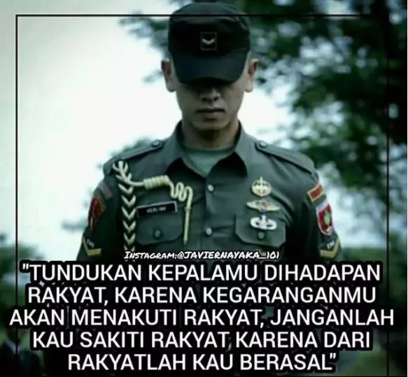 Motto hidup tentara © berbagai sumber Motto hidup tentara © berbagai sumber