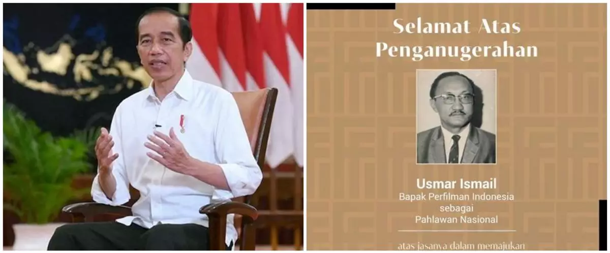Jokowi angkat tokoh perfilman Usmar Ismail jadi pahlawan nasional