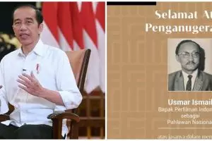 Jokowi angkat tokoh perfilman Usmar Ismail jadi pahlawan nasional