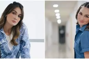 Bergaya ala noni Belanda, Luna Maya tampil anggun di FFI 2021