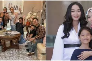 Momen 5 penyanyi bareng mantan istri pasangannya, akur banget