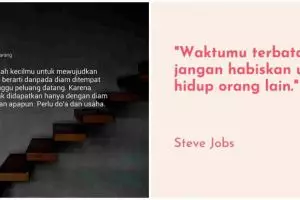 101 Kata-kata motto hidup sukses untuk diri sendiri, membakar semangat