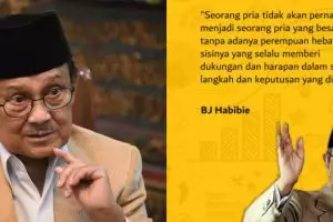 81 Motto hidup BJ Habibie, menyentuh hati dan penuh makna