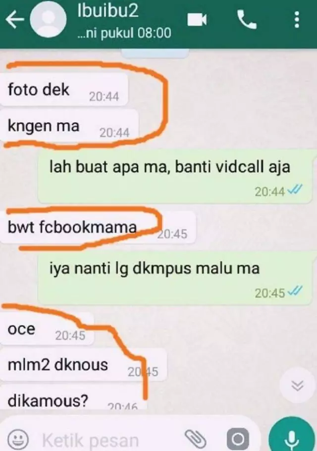 orangtua kalau chat typo jadi lucu banget © 2021 berbagai sumber