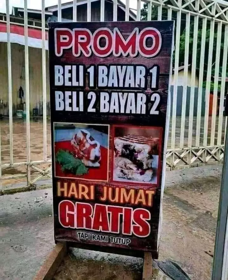 promo dagangan tapi endingnya unfaedah © 2021 twitter.com