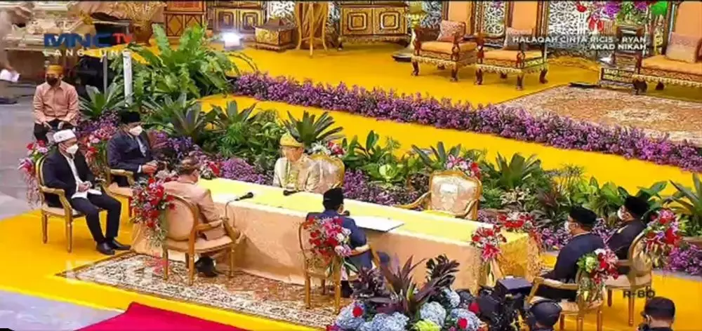 Potret dekorasi pernikahan Ria Ricis & Teuku Ryan Berbagai sumber  Potret dekorasi pernikahan Ria Ricis & Teuku Ryan Berbagai sumber