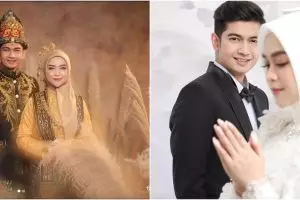 6 Potret dekorasi pernikahan Ria Ricis, kental budaya Palembang