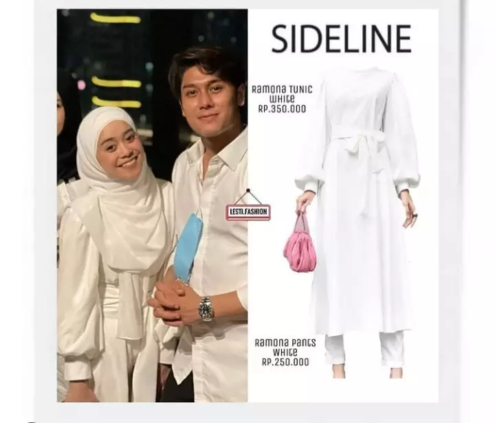 fashion item Lesty Kejora ini tak sampai Rp 500 ribu Instagram/@lesti.fashion