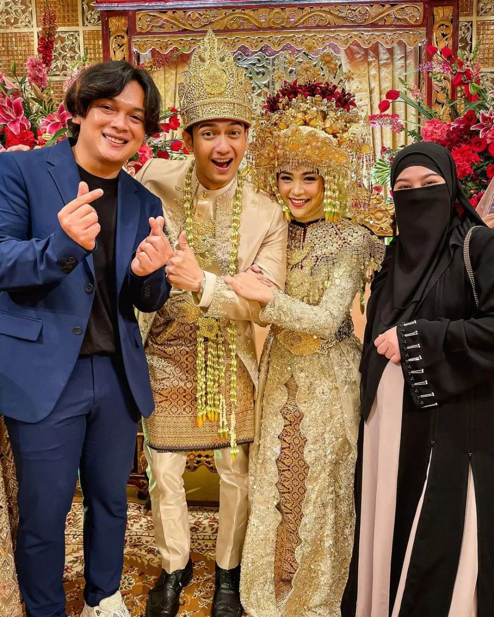 gaya seleb hadiri pernikahan ria ricis © berbagai sumber