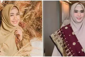 7 Gaya Oki Setiana Dewi dari lamaran hingga akad nikah Ria Ricis