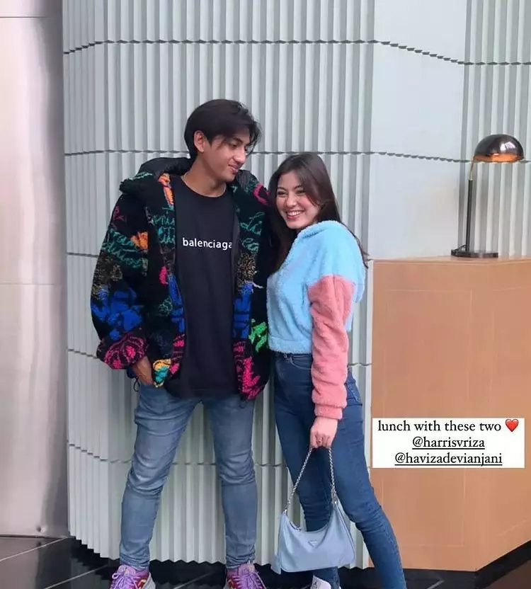 potret mesra harris vriza dan havisa devi © berbagai sumber