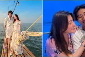 11 Potret mesra Harris Vriza & Haviza Devi, cinta lama bersemi kembali