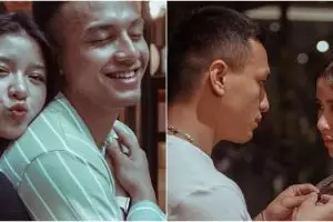Jadi pasangan di film, 9 momen kedekatan Tiara Andini dan Jefri Nichol