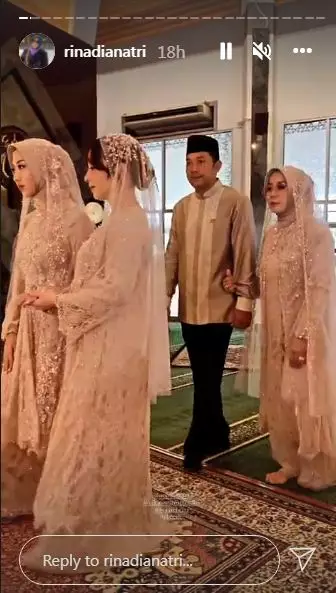 Momen pengajian jelang pernikahan adik Nikita Willy © berbagai sumber Momen pengajian jelang pernikahan adik Nikita Willy © berbagai sumber