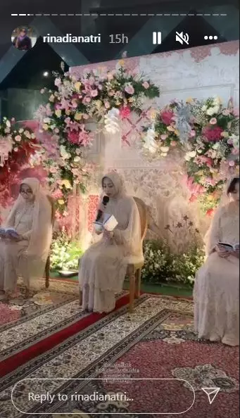 Momen pengajian jelang pernikahan adik Nikita Willy © berbagai sumber Momen pengajian jelang pernikahan adik Nikita Willy © berbagai sumber