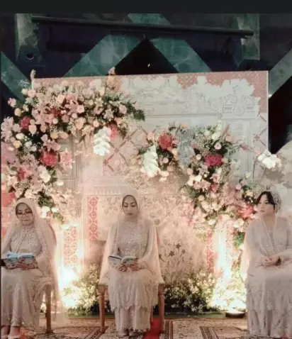 Nikita Willy di pengajian adik © 2021 brilio.net