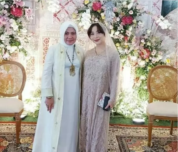 Nikita Willy di pengajian adik © 2021 brilio.net