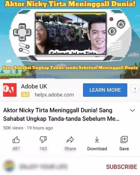 Hoaks Nicky Tirta © 2021 Instagram Hoaks Nicky Tirta © 2021 Instagram