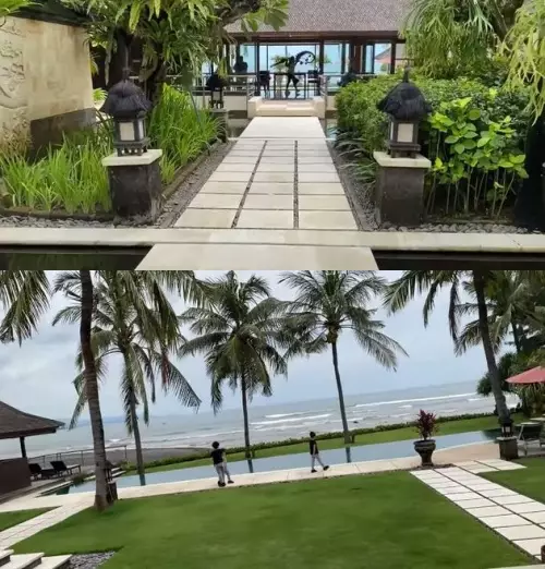 Potret hunian pesinetron di Bali © berbagai sumber Potret hunian pesinetron di Bali © berbagai sumber