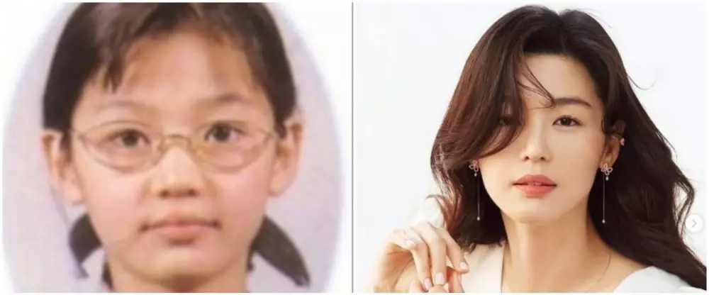 potret dulu dan kini Jun Ji-hyun © berbagai sumber potret dulu dan kini Jun Ji-hyun © berbagai sumber