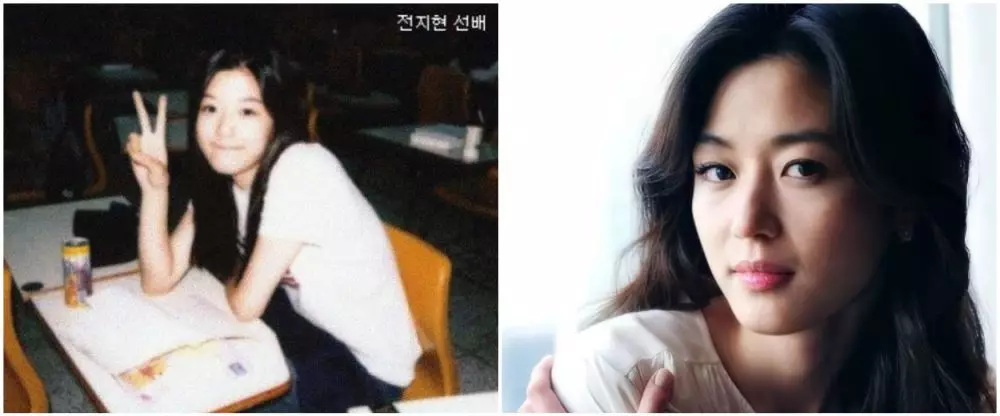 potret dulu dan kini Jun Ji-hyun © berbagai sumber potret dulu dan kini Jun Ji-hyun © berbagai sumber