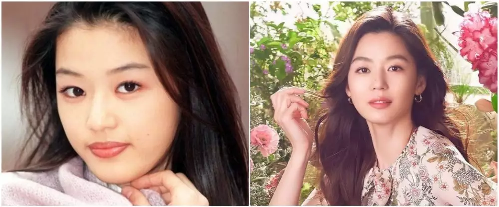 potret dulu dan kini Jun Ji-hyun © berbagai sumber potret dulu dan kini Jun Ji-hyun © berbagai sumber