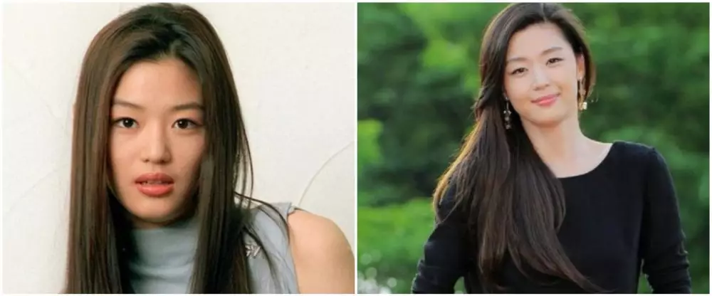 potret dulu dan kini Jun Ji-hyun © berbagai sumber potret dulu dan kini Jun Ji-hyun © berbagai sumber