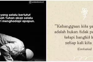 101 Kata-kata motto hidup keren yang bikin semangat, cerahkan harimu