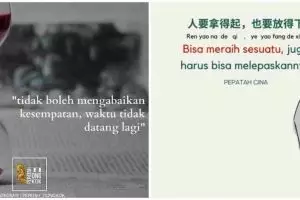 101 Kata-kata motto hidup singkat dari pepatah Cina, penuh makna