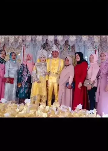 pernikahan Nurrani istri sah Iqbaal © 2021 brilio.net