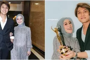 7 Gaya Lesty Kejora di AMI Awards 2021, anggun tunjukkan baby bump