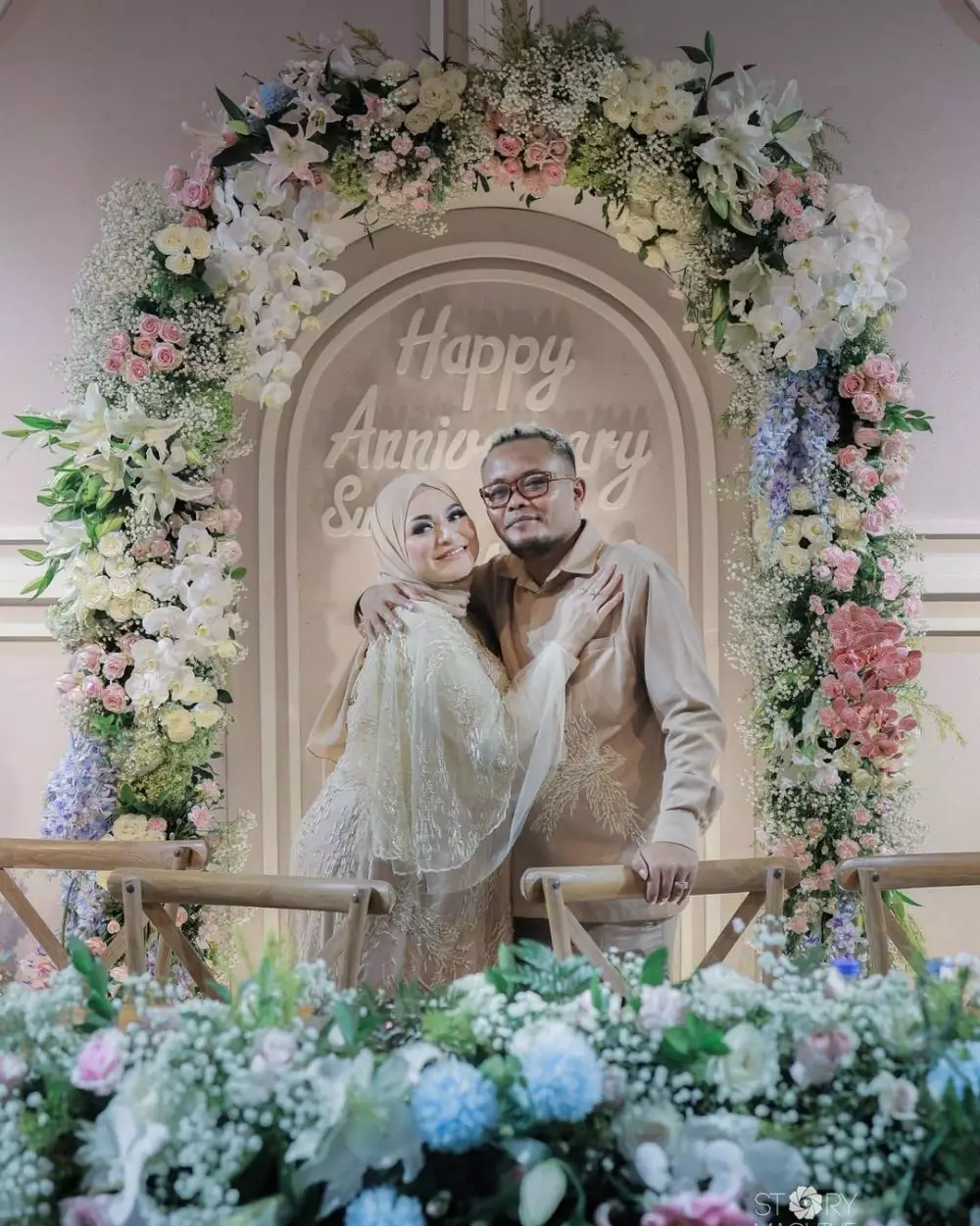 momen anniversary dan ulang tahun sule © berbagai sumber