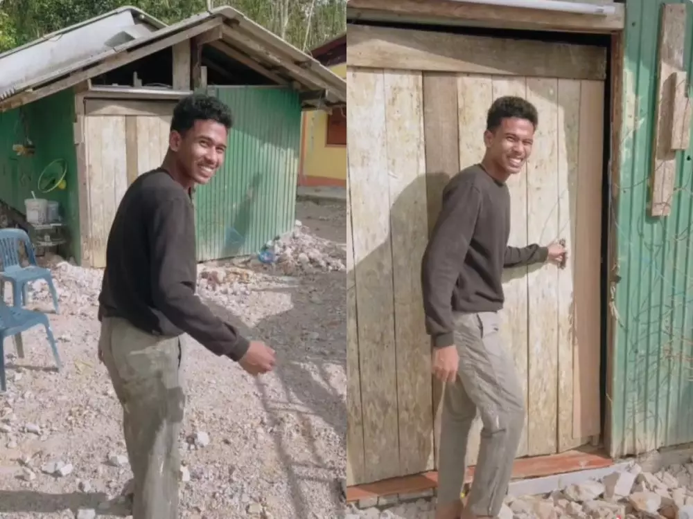 rumah kecil dalam bikin tertipu © 2021 TikTok