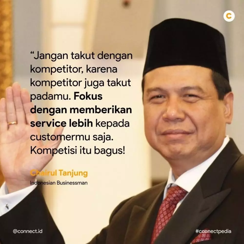 Motto hidup Chairul Tanjung © 2021 brilio.net Motto hidup Chairul Tanjung © 2021 brilio.net