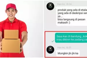 11 Chat lucu penjual online shop waktu diprotes pembeli, kocak pol