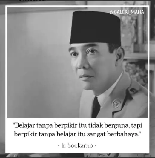 kata motto hidup dari Soekarno © 2021 brilio.net