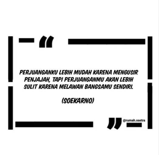 kata motto hidup dari Soekarno © 2021 brilio.net