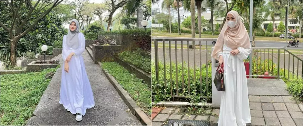 Beda gaya Larissa Chou dan Henny Rahman Instagram Beda gaya Larissa Chou dan Henny Rahman Instagram