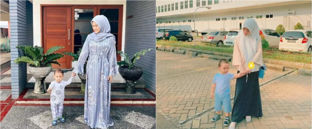 Beda gaya Larissa Chou dan Henny Rahman Instagram Beda gaya Larissa Chou dan Henny Rahman Instagram