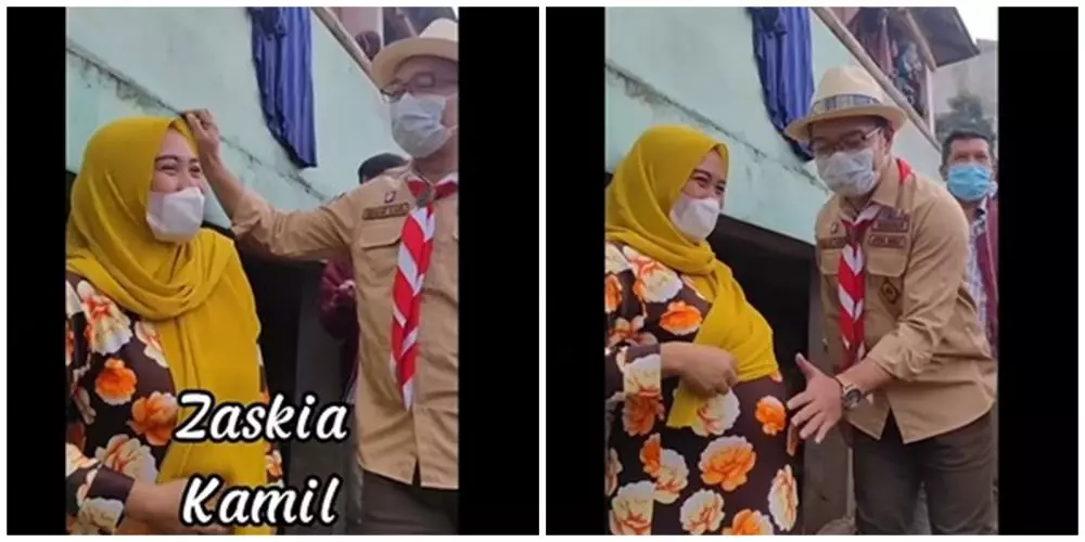 Ridwan Kamil diminta beri nama anak © Instagram