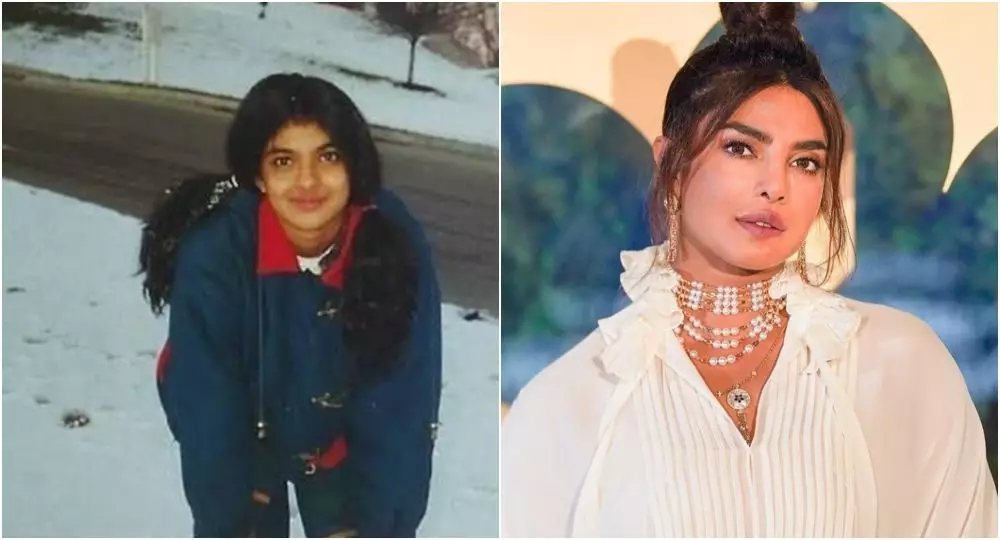 potret dulu dan kini Priyanka Chopra Berbagai sumber 
