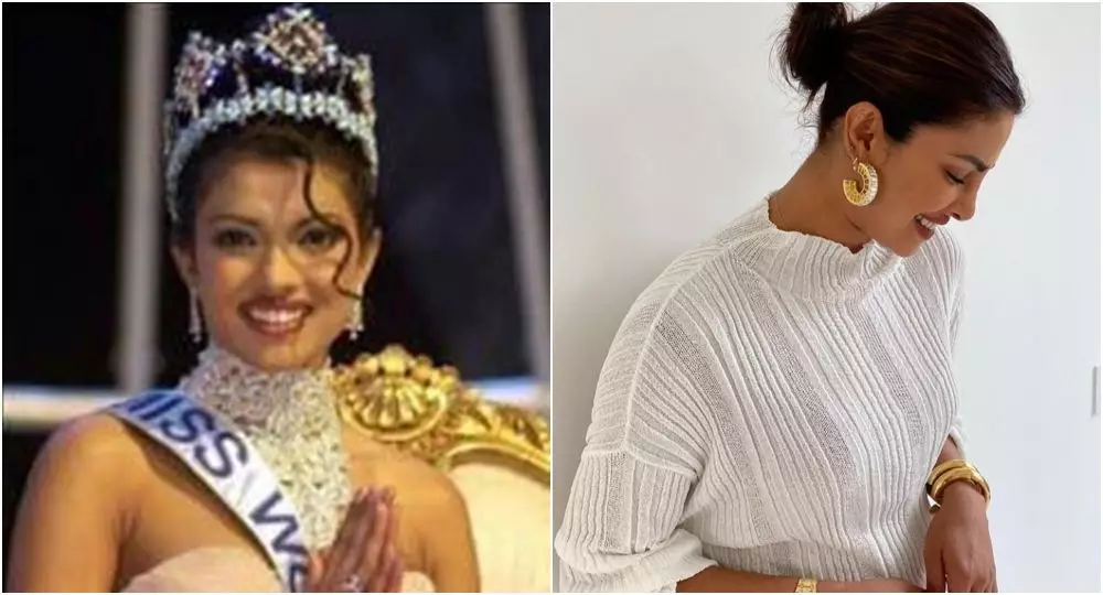 potret dulu dan kini Priyanka Chopra Berbagai sumber 