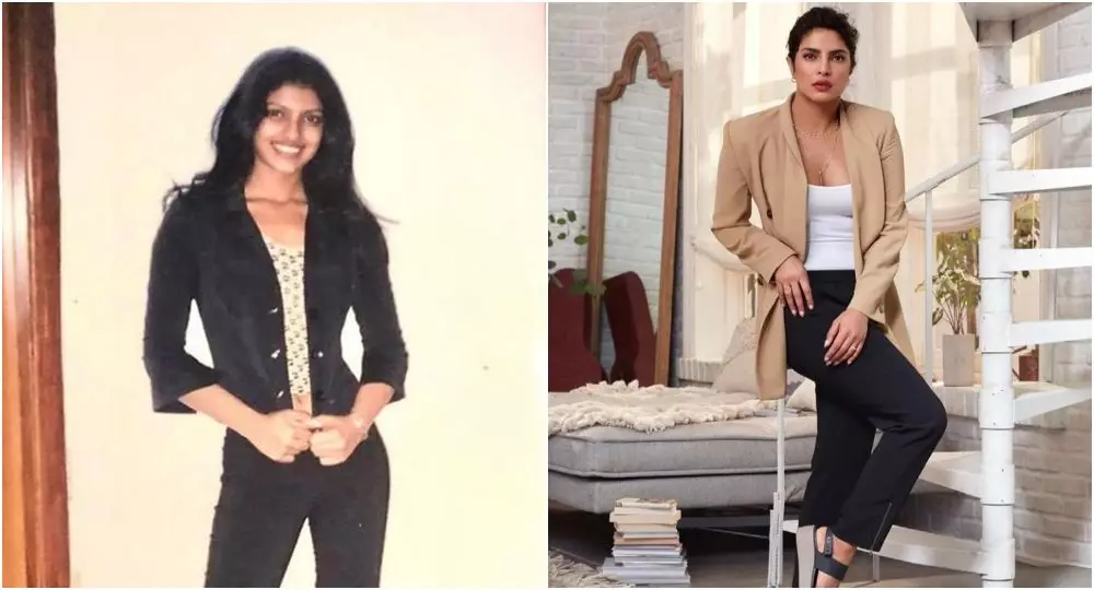 potret dulu dan kini Priyanka Chopra Berbagai sumber 