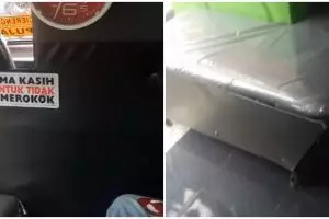 Viral penampakan angkot super bersih, fasilitasnya curi perhatian