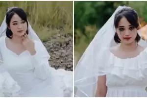 Pernah gagal nikah, pengantin ini jadikan kisahnya konsep prewedding