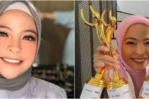 Tantri Kotak pajang 4 piala Anugerah Menjadi Ibu, aksinya bikin ketawa