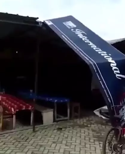 insiden helikopter Jokowi © 2021 Instagram