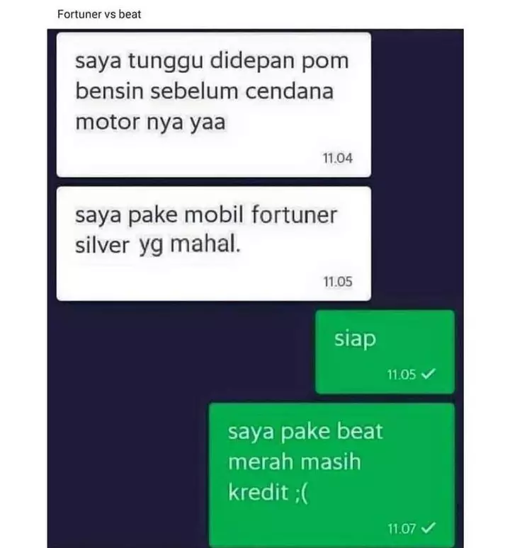 petunjuk alamat pelanggan ojek online nyeleneh abis © 2021 instagram.com